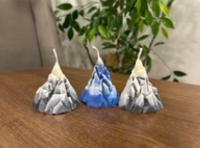 Dianna Aminova Creations Mountain Candle