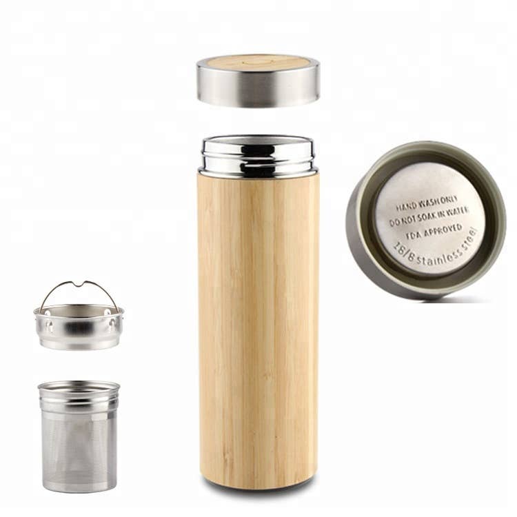 Boulder Tea Company - Bamboo Tea Tumbler
