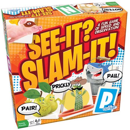 Outset Media Slam It! Fast-Paced Family Card Game