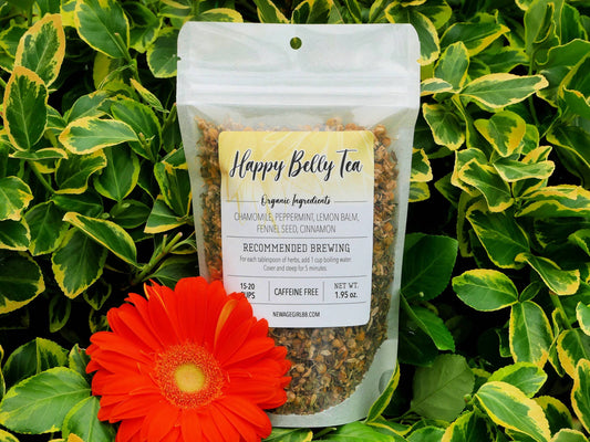 Happy Belly Organic Herbal Tea