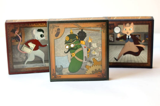 Fight In A Box Mouse Cheese Cat Game