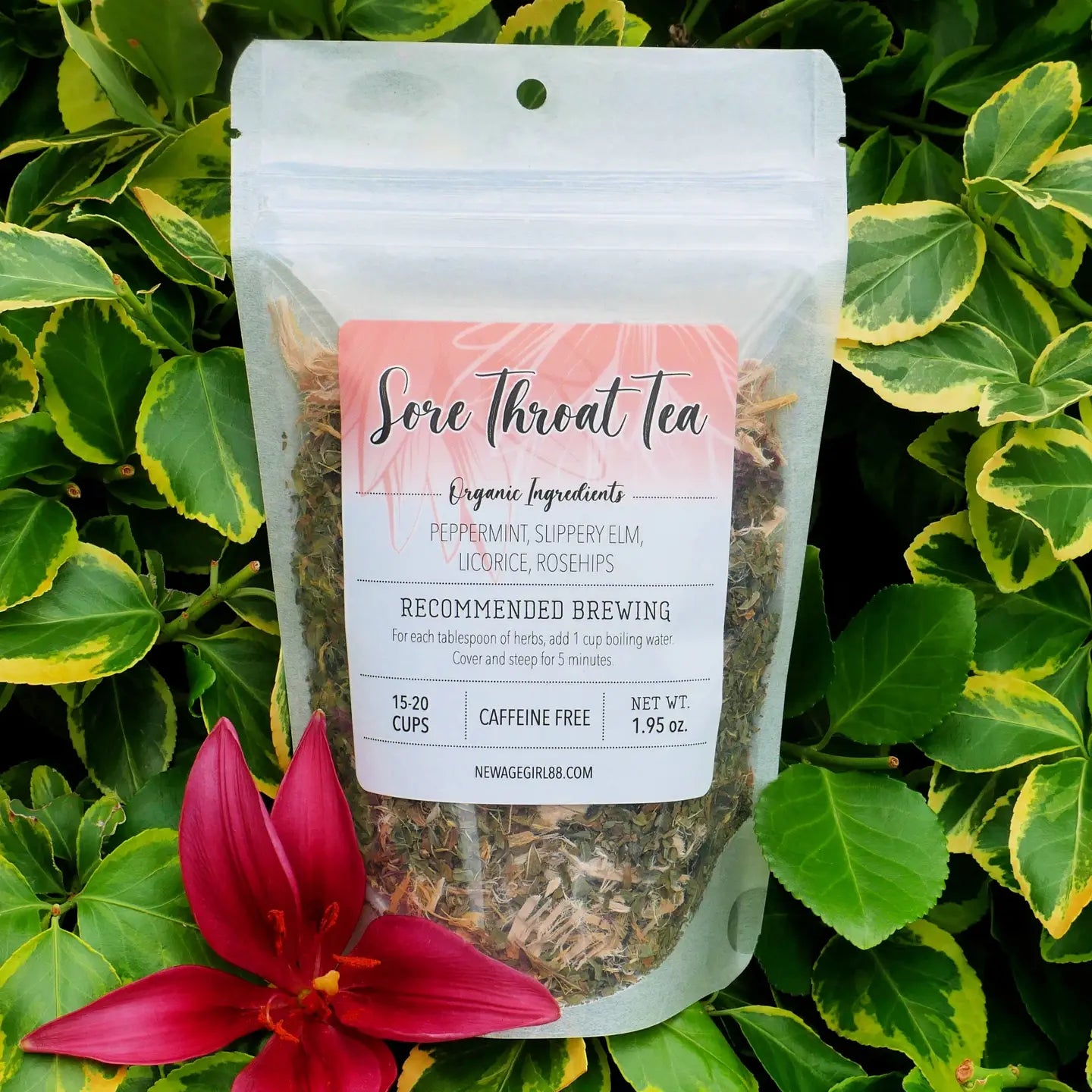 Sore Throat Tea - Organic Herbal Loose Tea