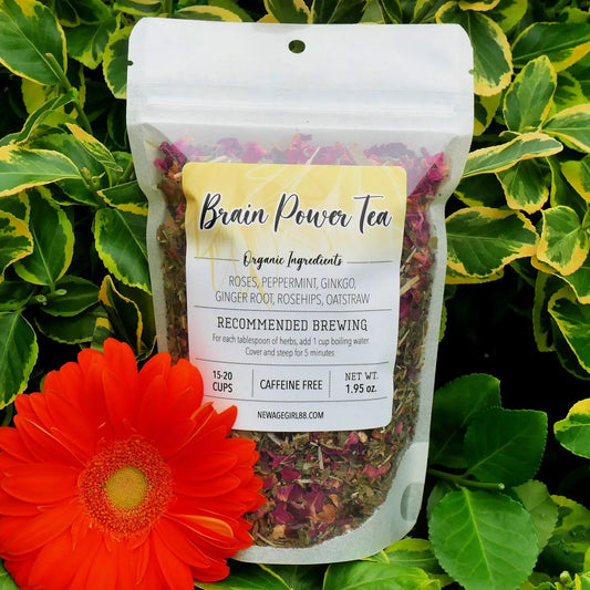 Brain Power Tea - Organic Herbal Loose Tea