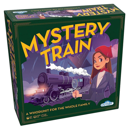 Classic whodunit mystery board game: Mystery Train