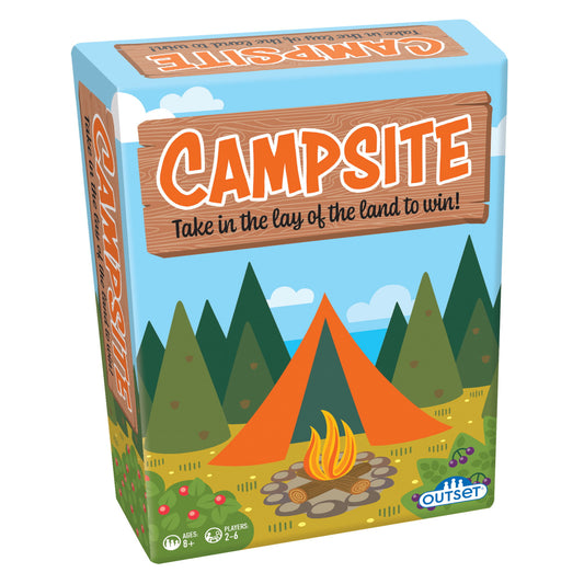 Campsite Strategy Board Game by Outset Media