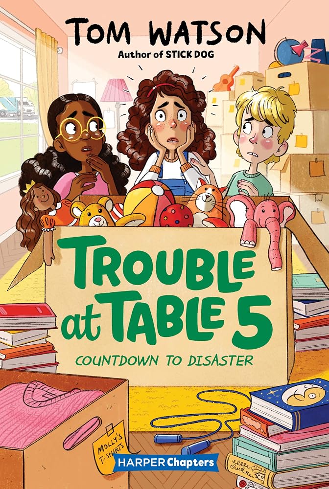 Trouble at Table 5 #6: Countdown to Disaster: An Illustrated Chapter Book About Best Friends and a Race Against Time for Children (Ages 6-10) cover image