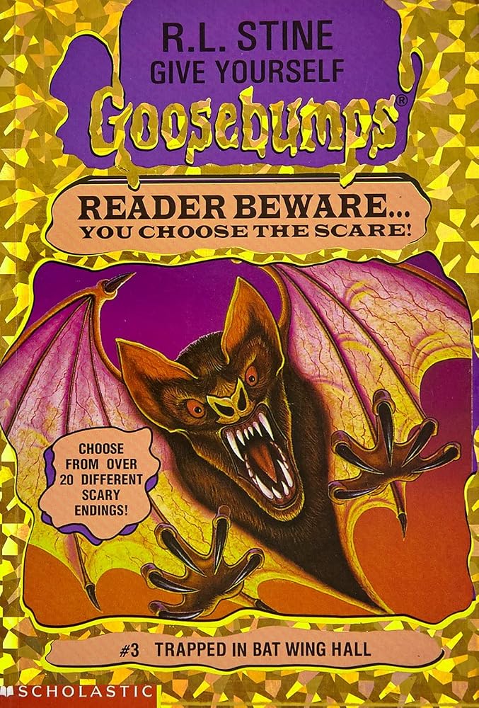 Trapped in Bat Wing Hall (Give Yourself Goosebumps #3) cover image