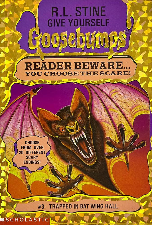 Trapped in Bat Wing Hall (Give Yourself Goosebumps #3) cover image