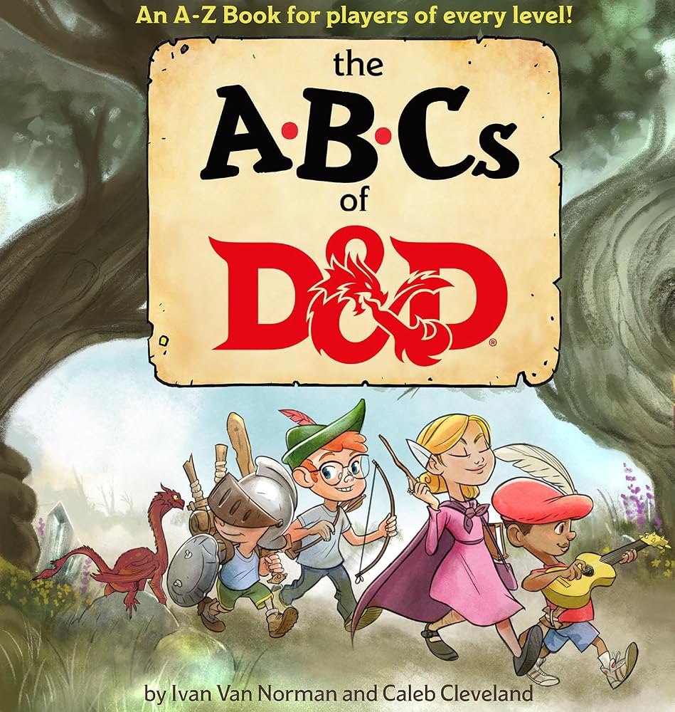 Wizards of the Coast D&D Dungeons & Dragons the ABC's of D&D cover image