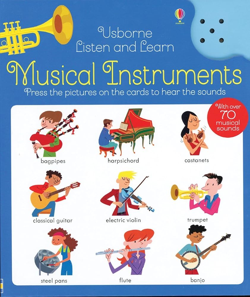 Listen and Learn Musical Instruments cover image