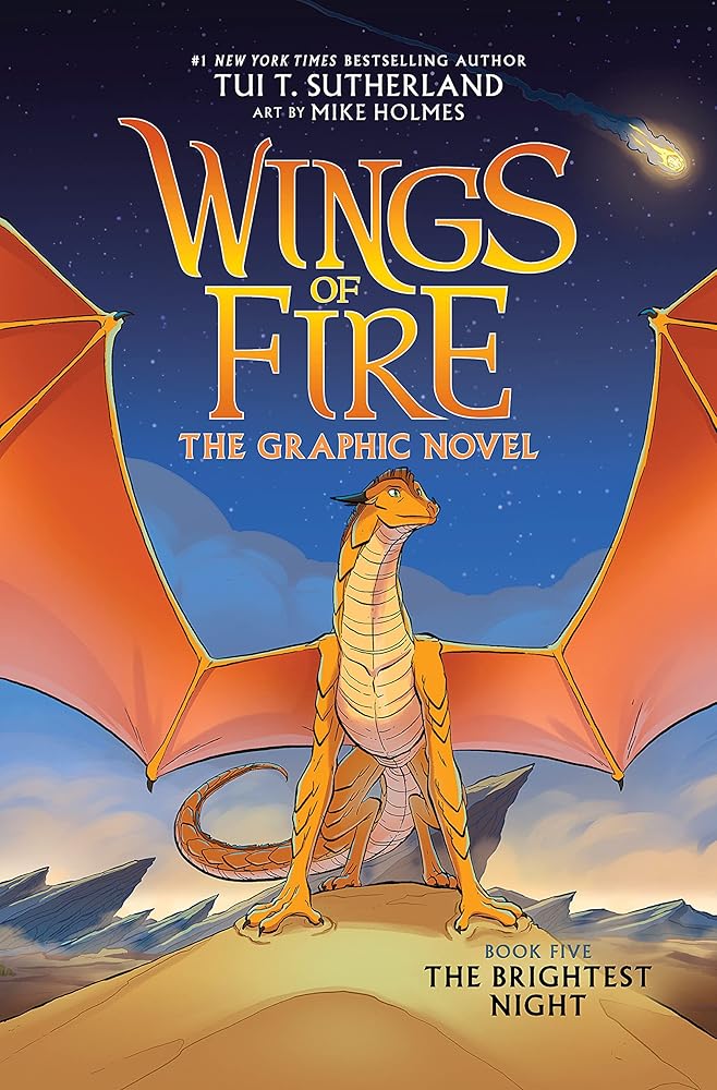 Wings of Fire: The Brightest Night: A Graphic Novel (Wings of Fire Graphic Novel #5) (5) cover image