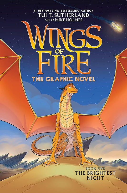 Wings of Fire: The Brightest Night: A Graphic Novel (Wings of Fire Graphic Novel #5) (5) cover image