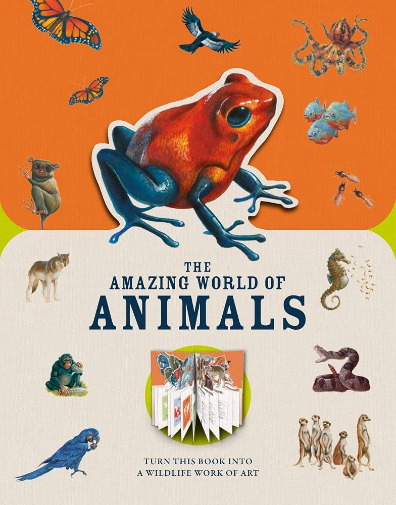 Paperscapes: The Amazing World of Animals: Turn This Book Into a Wildlife Work of Art cover image