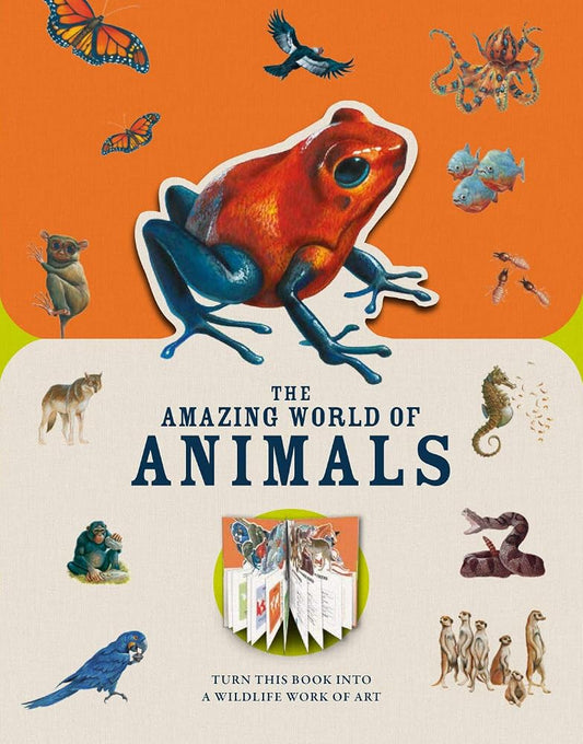 Paperscapes: The Amazing World of Animals: Turn This Book Into a Wildlife Work of Art cover image