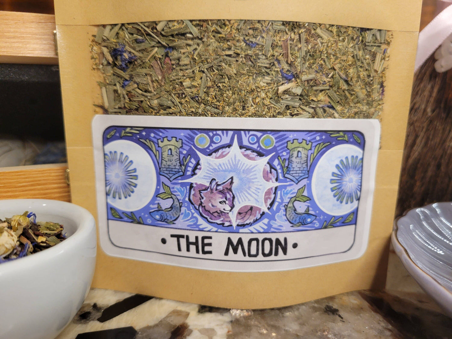 The Familiar Witch Co - The Moon Sleepytime Tarot Tea