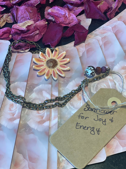 Sunflower Necklace