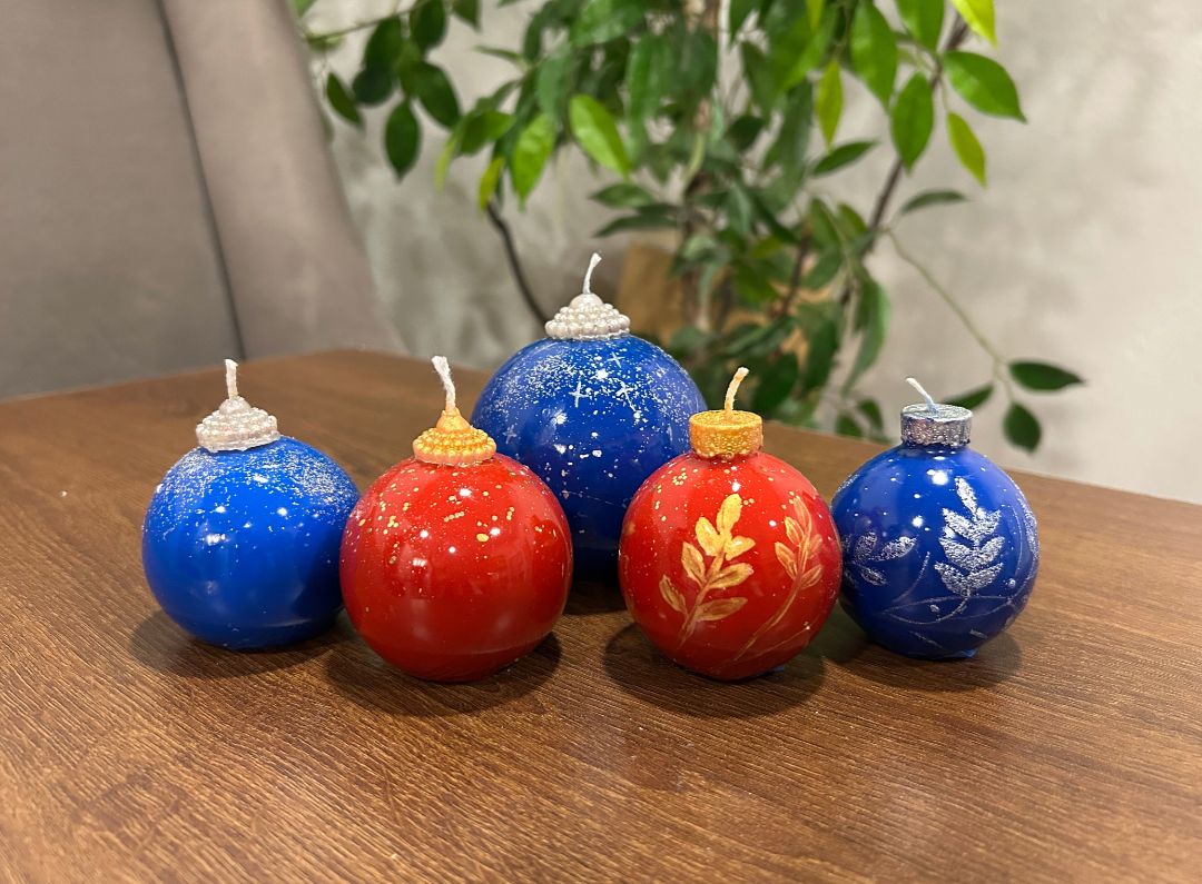Dianna Aminova Creations Ornament Candle - Small