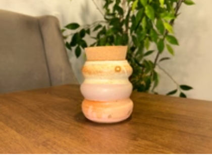 Dianna Aminova Creations Pottery Jar - Tan