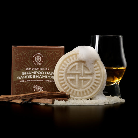 Whiskey Infused Shampoo Hair Bar