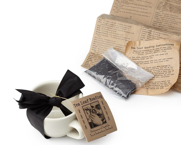 TOPS Malibu - Tea Leaf Reading Fortune Telling Kit w/ Tea Cup
