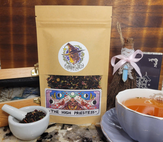 The Familiar Witch Co - The High Priestess Dessert Tarot Tea