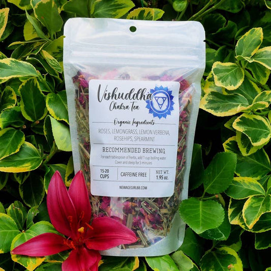 Vishuddha Chakra Organic Herbal Loose Tea