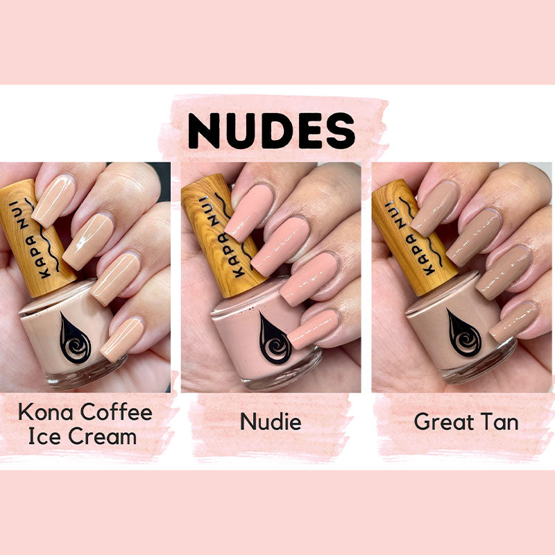 Kona Coffee Ice Cream Non-Toxic Nail Polish