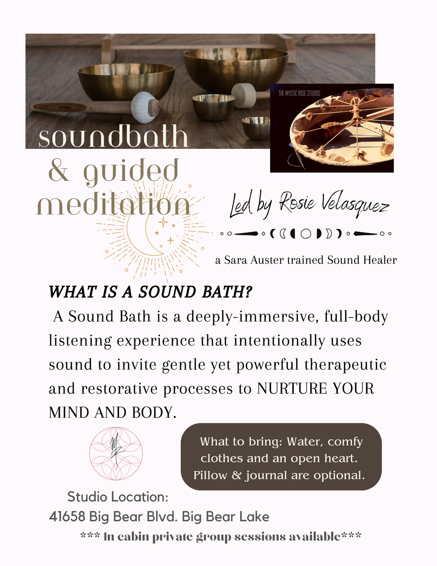 Soundbath and Guided Meditation